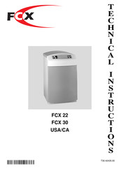 Geminox FCX 30 C Technical Instructions