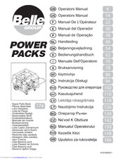 Belle Group 20-90 Operator's Manual