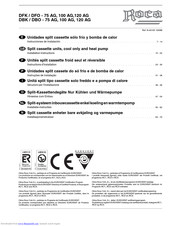 Roca DBO-100 AG Installation Instructions Manual