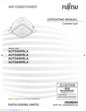 Fujitsu autg30krla Operating Manual