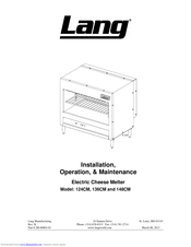 Lang 136cm Installation Operation & Maintenance