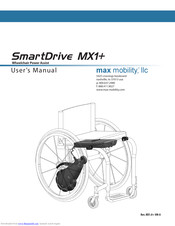 Max Mobility smartdrive mx1+ User Manual