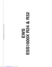 EcoWater ess1000x series User Manual