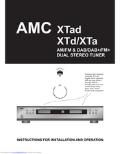 AMC XTd Instructions For Installation And Operation Manual