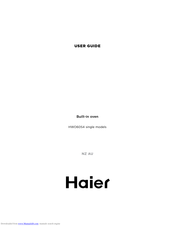 Haier HWO60S4 User Manual