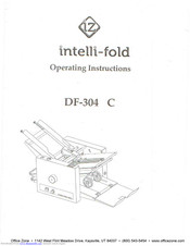 Intelli-Fold DF-304C User Manual