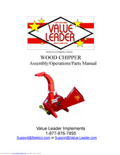 Value Leader z9400 Assembly, Operation And Parts Manual