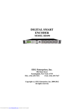 EEG HD490 Manual