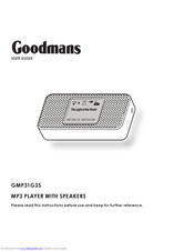 Goodmans GMP31G3S User Manual