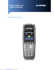 Aastra A340w Quick Start Manual