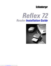 Schlumberger Reflex 72 Installation Manual