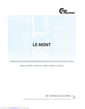 THERMEx LE MONT Instruction Manual