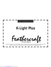 Feathercraft K-Light Plus Instruction Manual