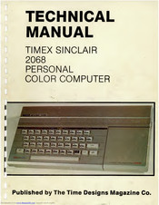 TIMEX SINCLAIR 2068 Technical Manual