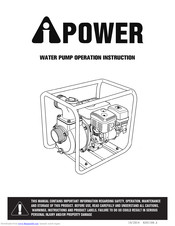 iPower SUWP80 Operation Instructions Manual