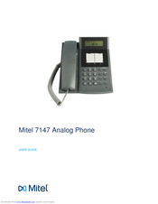 Mitel 7147 User Manual