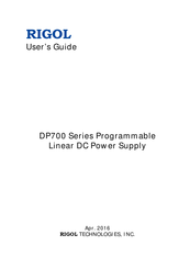 Rigol DP700 Series User Manual
