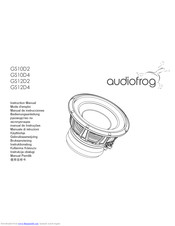 Audiofrog GS10D2 Instruction Manual