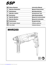 SSP MHR200 Instruction Manual