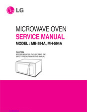 LG MH-594A Service Manual
