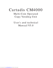 Cartadis CM4000 User And Technical Manual