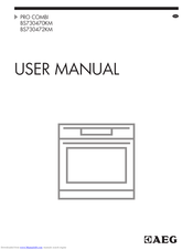 AEG PRO COMBI BS730472KM User Manual