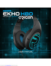 Ozone EKHO H80 User Manual