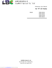 LBC EWM-281 XD User Manual
