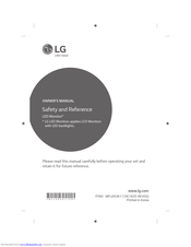 LG MFL69361129 Owner's Manual