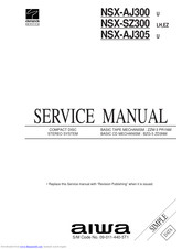 Aiwa NSX-SZ300 Service Manual