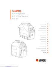Kemppi FastMig MXP 37 Pipe Steel Operating Manual