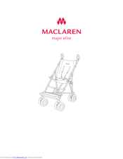 Maclaren Major Elite User Manual
