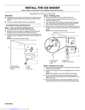 Whirlpool ECKMF95 Installation Instructions