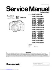 Lumix DMC-FZ38EE Service Manual