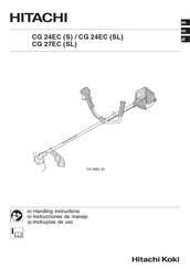 Hitachi CG 24EC (S) Handling Instructions Manual