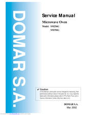 DOMAR SM356G Service Manual