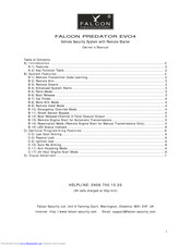 Falcon PREDATOR EVO4 Owner's Manual