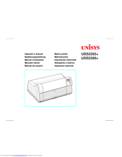 Unisys UDS2265+ Operator's Manual