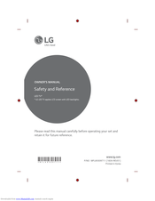 LG 1604-REV01 Owner's Manual