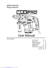 MaxPro MPRH1250/32V User Manual