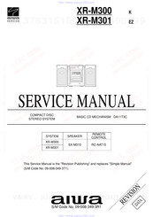Aiwa XR-M301 Service Manual