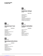 Hotpoint PL 640 SP TK/HA Operating Instructions Manual