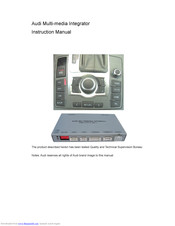 Audi AUDI-MMC-V15B Instruction Manual