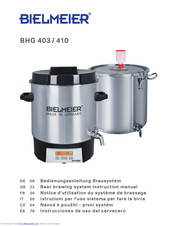 BIELMEIER BHG 410 Instruction Manual