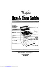 Whirlpool RF396PXV Use & Care Manual