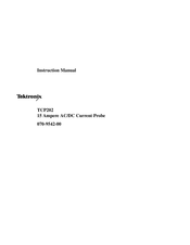 Tektronix TCP202 Instruction Manual