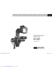 Haag-Streit BX 900 Instructions For Use Manual