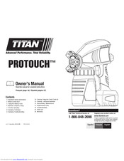Titan PROTOUCH Owner's Manual