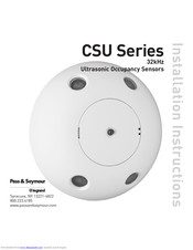 Pass & Seymour CSU Series Installation Instructions Manual