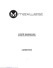 MaxWest UNO X2 User Manual